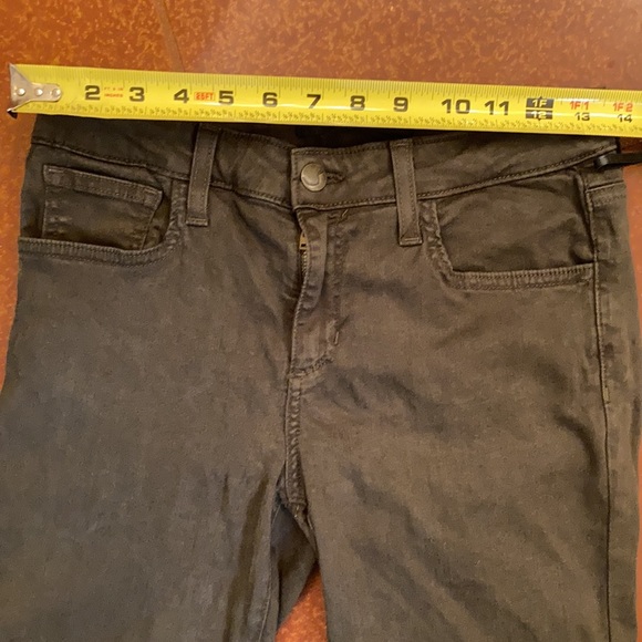 GUC Women’s Joe’s Jeans The Icon Mid-Rise Olive Green Stretch Jeans Sz 27 - Picture 5 of 10